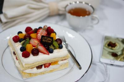 Melon Cake with Chantilly Cream, Mango Yogurt Cake with Mango Jelly, Fruity Cake with Vanilla Diplomat Cream